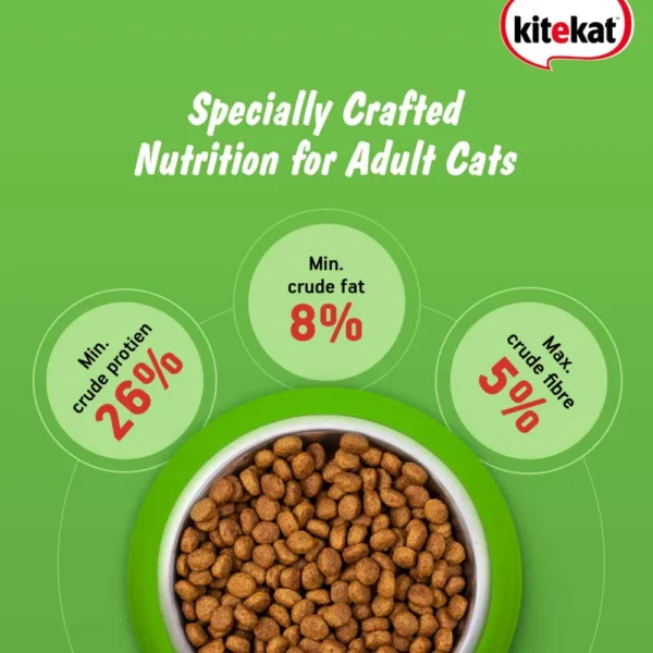 Kitekat Ocean Fish Adult Cat Dry Food - Image 4
