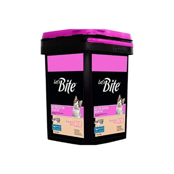 Let's Bite Active Kitten Dry Cat Food - Image 2
