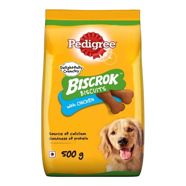 Pedigree Biscrok Chicken Flavour Dog Biscuits
