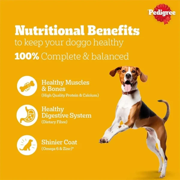 Pedigree Chicken and Vegetables Adult Dry Dog Food - Image 3