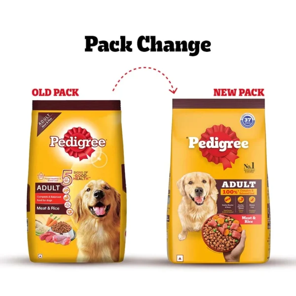 Pedigree Meat and Rice Adult Dry Dog Food - Image 9