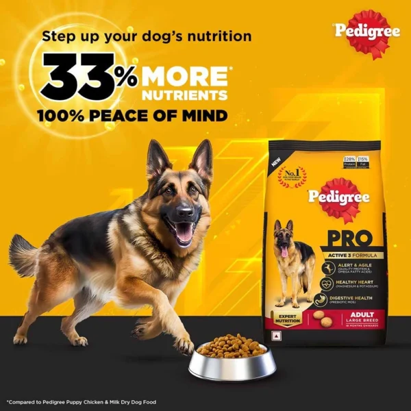 Pedigree Pro Large Breed Adult Dog Dry Food - Image 9