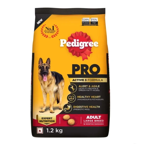 Pedigree Pro Large Breed Adult Dog Dry Food