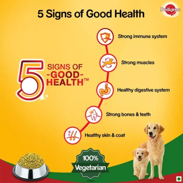Pedigree Puppy and Adult Veg Dog Dry Food - Image 8