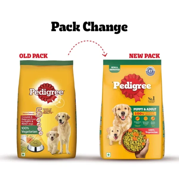 Pedigree Puppy and Adult Veg Dog Dry Food - Image 9