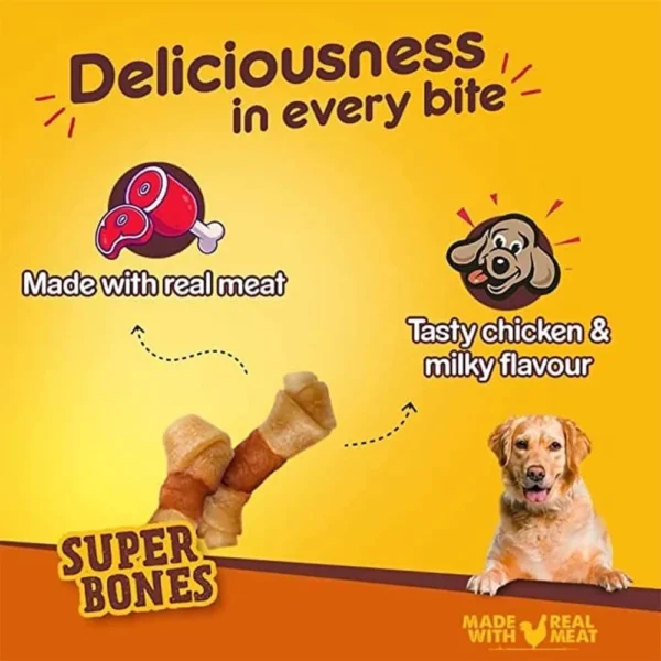 Pedigree Ranchos Super Bones Chicken and Milky Flavour - Image 5