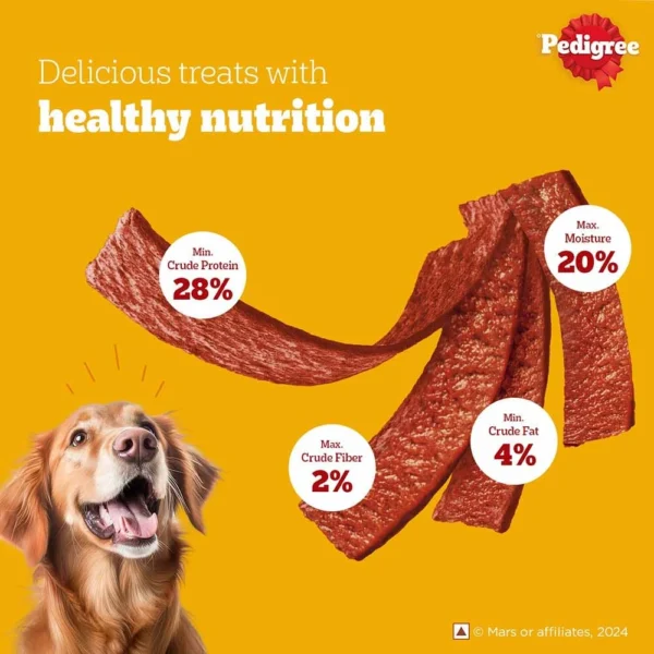 Pedigree Tasty Jerky Grilled Liver Flavour Adult Dog Treat - Image 4