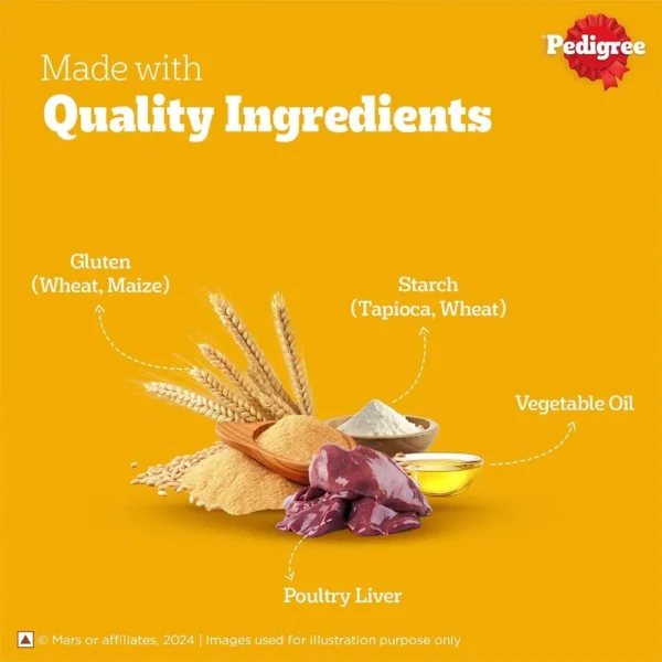 Pedigree Tasty Jerky Grilled Liver Flavour Adult Dog Treat - Image 5