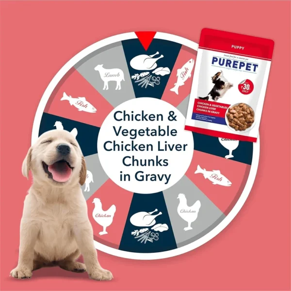 Purepet Chunks Gravy Puppy - Image 3