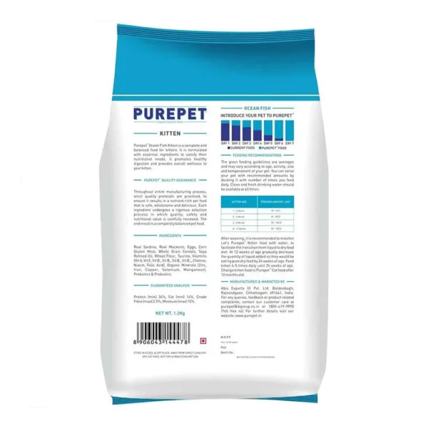 Purepet Kitten Ocean Fish - Image 2
