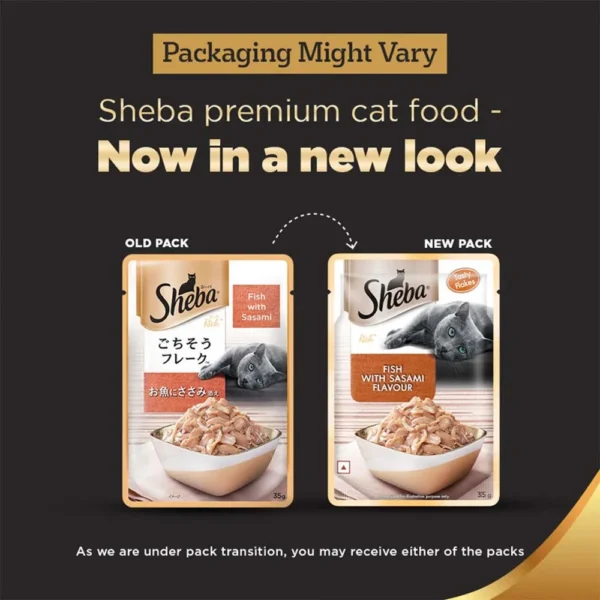 Sheba Fish with Sasami Adult Cat Wet Food - Image 4