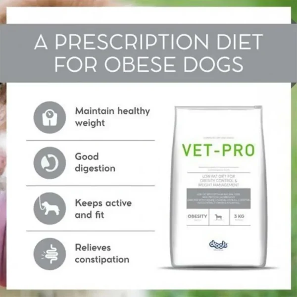 Drools VET PRO Obesity Adult Dog Dry Food - Image 3