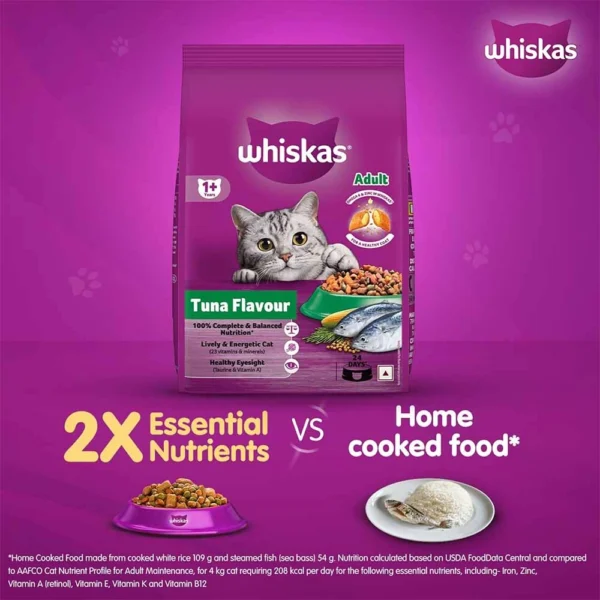 Whiskas Tuna Flavour Adult Cat Dry Food - Image 5