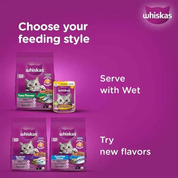 Whiskas Tuna Flavour Adult Cat Dry Food - Image 7