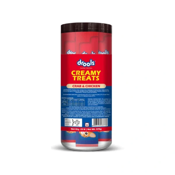 Drools Creamy Treats Crab and Chicken - Image 2