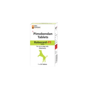 Robocard P5 Tablets (Pimobendan) for Dogs (Pack of 30 Tablets)