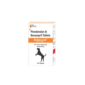 Robocard (Pimobendan & Benazepril) Tablet for Dogs (Pack of 30 Tablets)