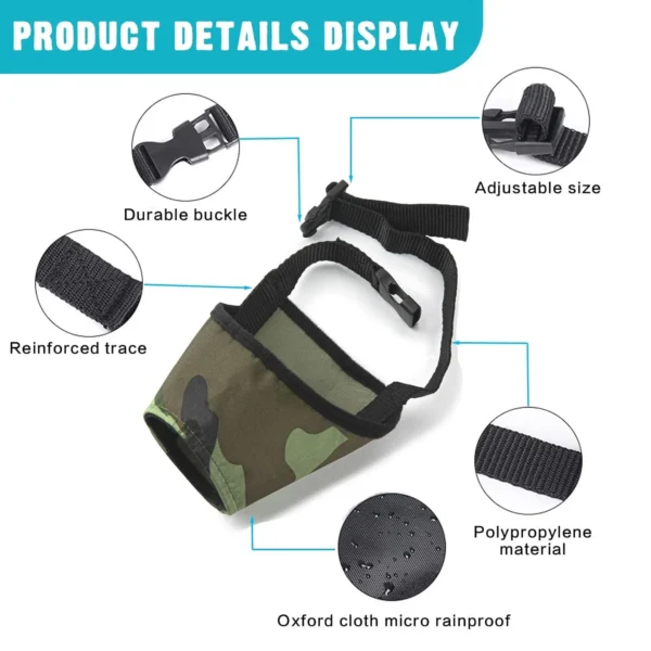 Dog Muzzle Military - Image 2
