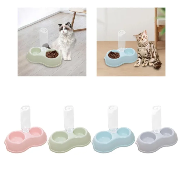 Pet Feeder Double Bowl - Image 4