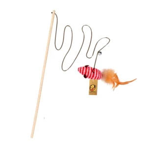 Sisal Mouse Cat Stick