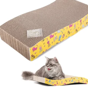 Cat Scratcher Board with Catnip for Cats