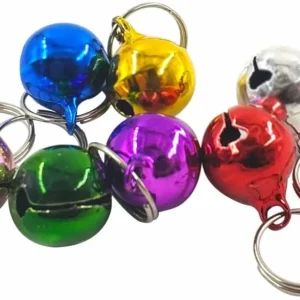 Dog Bells for Neck | Antique Cross-Shaped Pet Collar Bells