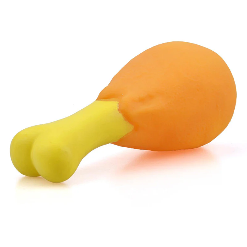 Dog Chicken Leg Squeaky Toy | Chicken Leg Squeaky Dog Toy