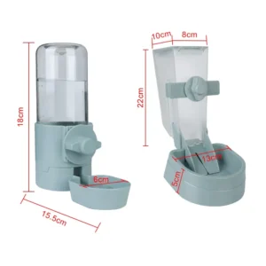 Hanging Pet Water Bottle Cage | Crate Cage Water Fountain