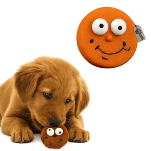 Oreo Shape Squeaky Toys for Dogs