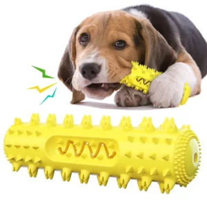 Pet Squeaky Bone Teeth Cleaner